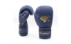 Перчатки боксерские KouGar KO700-6, 6oz, темно-синий