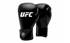 Перчатки тренировочные для спарринга 12 унций (Чёрные) UFC