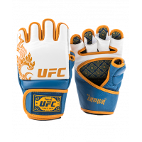 Перчатки UFC Premium True Thai MMA синие, размер M