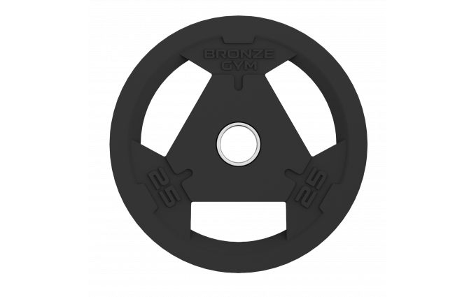 Диск олимпийский BRONZE GYM обрезиненный 25 кг Диск олимпийский BRONZE GYM обрезиненный 25 кг