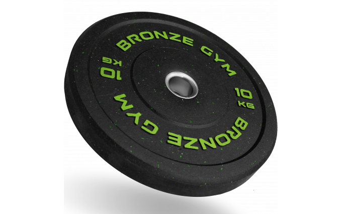 Bronze Gym Диск бамперный 10кг д50 Bronze Gym Диск бамперный 10кг д50