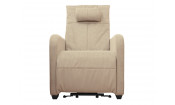 Кресло реклайнер с подъемом FUJIMO SYNERGY LIFT WIDE LOUNGER F3005 FLWL Ваниль (Sakura 4)