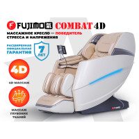 Массажное кресло FUJIMO 氣 Combat 4D Шампань