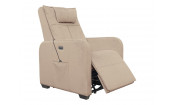 Массажное кресло реклайнер с подъемом FUJIMO SYNERGY LIFT FULL LOUNGER F3005 FLFL Ваниль (Sakura 4)